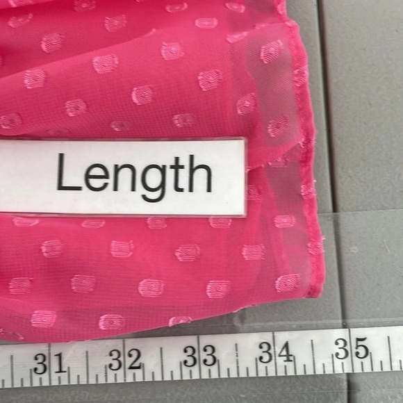 B. Smart Dress NWT Sleeveless Ruffles Knee Length Pink Junior 13 - Picture 13 of 16